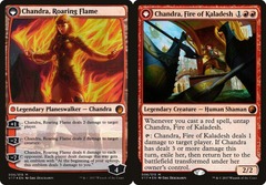Chandra, Fire of Kaladesh // Chandra, Roaring Flame - Foil